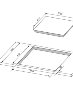 Bếp từ 2 vùng nấu Hafele HC IS772EA